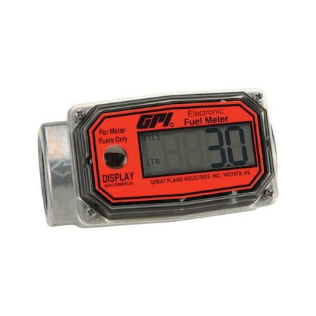 Flowmeter,Turbine,For Fuel,1 In FNPT