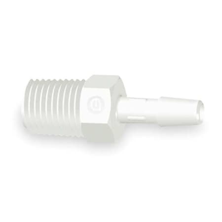 Straight,PP,Barbed3/4",MNPT3/4",PK10
