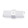 Hex Nipple, Polypropylene, 1/8", 150 psi Max Pressure