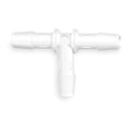 Tee,Polypropylene,Barbed3/4in,PK10