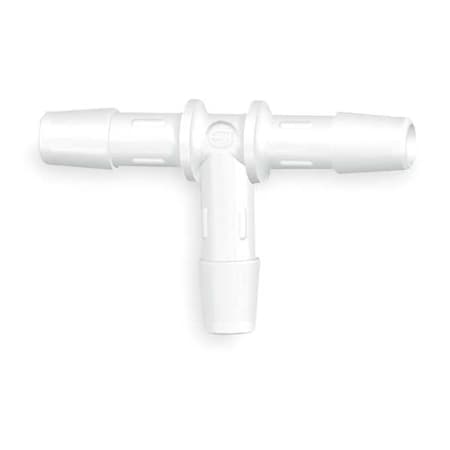 Tee,Polypropylene,Barbed3/4in,PK10