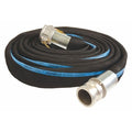 Water Hose,1-1/2" ID x 50 ft.,Black