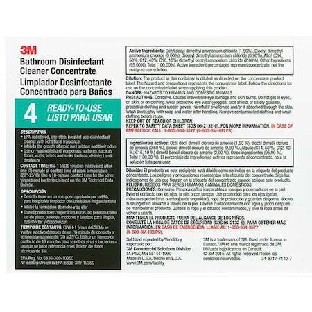 Secondary Bottle Label,Gloss Paper,PK12