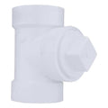 PVC Cleanout Tee with Plug, Hub x Hub x FNPT, 2 in Pipe Size