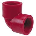 PVDF, 90 Elbow, 2 in NPT, 2 in NPT