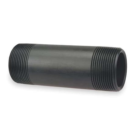 2" MNPT Close TBE Kynar(R) Pipe Nipple Sch 80