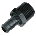 Straight, Polymer, Barbed1/2", MNPT1/2"