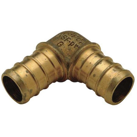 Elbow, Brass, Barbed 1/2", Barbed 3/4"