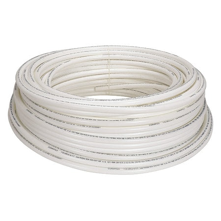 PEX Tubing,White,1 in,500 ft,100 psi