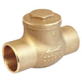 3/4" Solder Brass Swing Check Valve