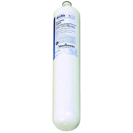 Quick Connect Filter, 1.5 gpm, 1 Micron, 6" O.D., 21 21/64 in H