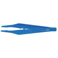 Plastic Tweezers, Straight, Serrated, 5-1/4