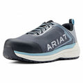 Women's Athletic Shoe, 7 C, Mesh, TPU, Gray/Light Blue