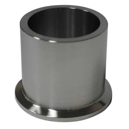 4" Clamp T304 SS Heavy Wall Tank Ferrule