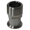 3" Clamp x MNPT T304 SS Male Adapter