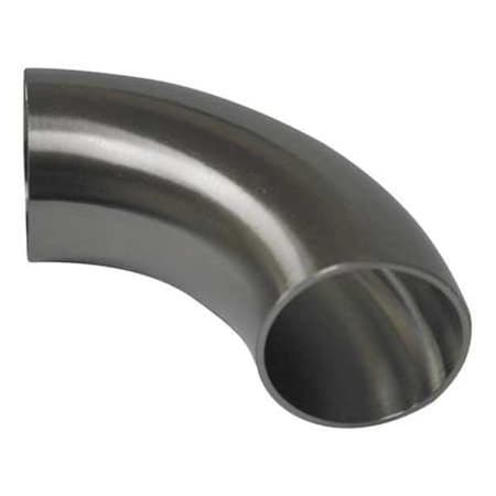 2" Butt Weld T316L SS Short Tangent 90 Degree Elbow