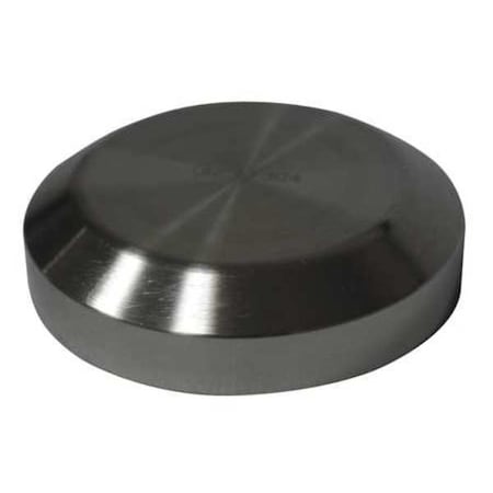 Female Cap, Stainless Steel, Cap 3 in