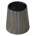 2" x 1" Butt Weld T316L SS Concentric Reducer