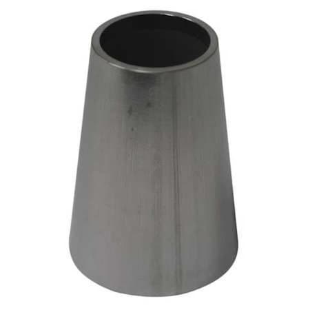 3" x 2-1/2" Butt Weld T316L SS Concentric Reducer