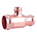 Tee, Copper, Press-fit 3/4", 1/2", 1/2"