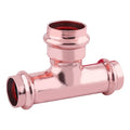 Tee, Copper, Press-fit 1", 1", 1 1/4"