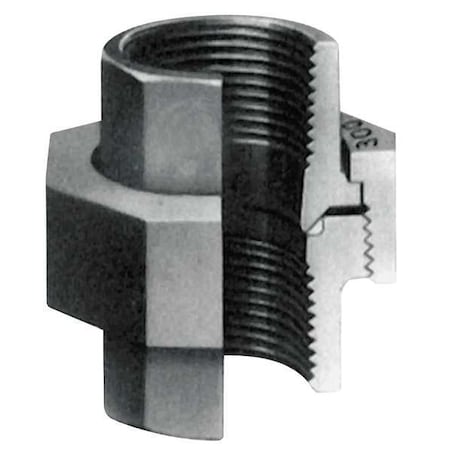 Union Union, 3" Pipe, FNPT, Malleable Iron, Class 300