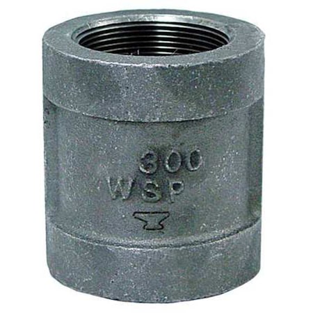 Coupling Coupling, 2" Pipe, FNPT, Malleable Iron, Class 300
