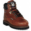Men's Work Boot, 11 1/2 M, Steel Toe, 6 in H, Briar Brown, G6315
