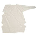 Embossed Barrier Gown, Polyethylene, Welded, 1 mil, 48 in, White, L, 15 PK
