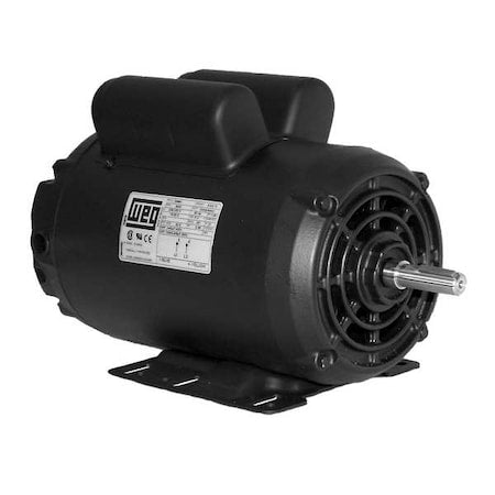 Air Compressor Motor, 6.5 HP, 3510rpm, 240V, 182/4Y