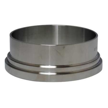1-1/2" Bevel Seat T304 SS Long Ferrule