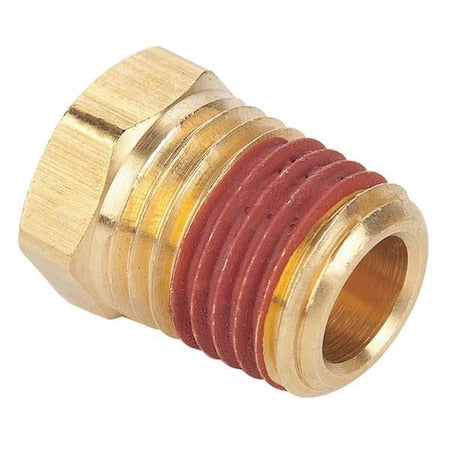Brass Hex Head Plug, MNPT, 1/4" Pipe Size