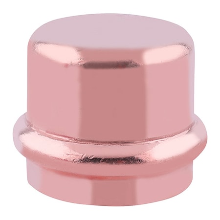 Cap, Copper, Press-fit 1/2 in