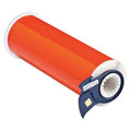 Label Tape Cartridge, Reflective Orange, Labels/Roll: Continuous