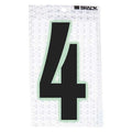 NumberLabel,2-3/8inH,1-1/2inW,PK10