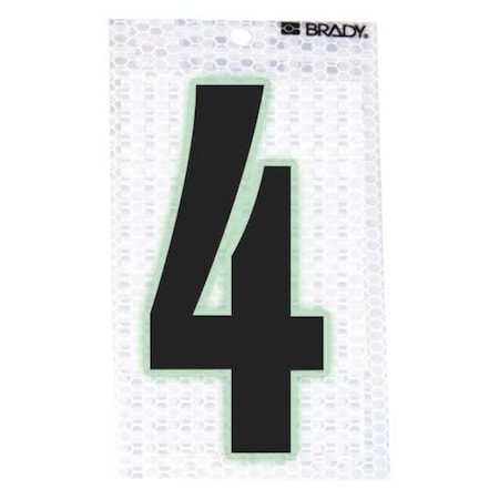 NumberLabel,2-3/8inH,1-1/2inW,PK10