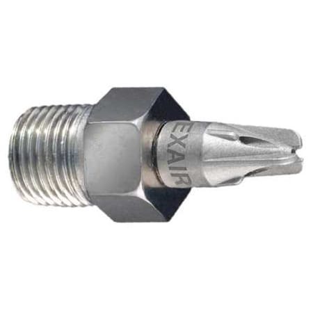 Air Gun Nozzle, 1/8", NPT, Thermoplastic