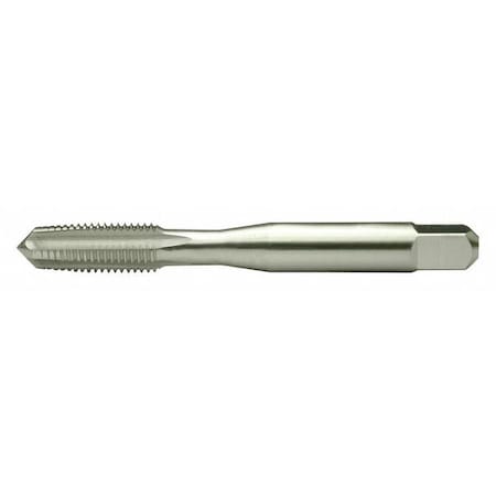 Straight Flute Hand Tap, 5/16"-24, Taper, 4 Flutes, UNF