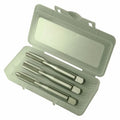3pc HSS Taper,Plug & Bottoming Hand Tap Set HTGP Greenfield Threading Bright 4-Flute GH3 1/4-20UNC