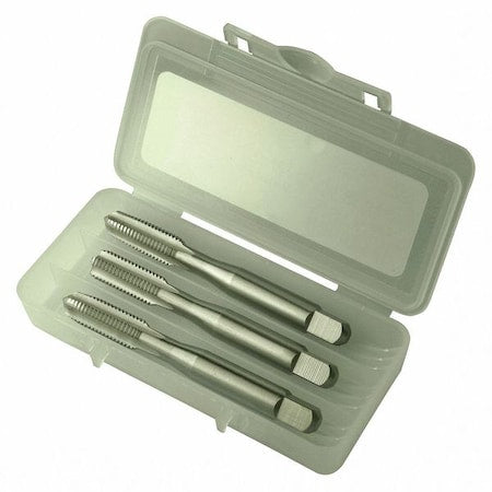 3pc HSS Taper,Plug & Bottoming Hand Tap Set HTGP Greenfield Threading Bright 4-Flute GH3 1/4-20UNC