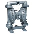 Double Diaphragm Pump, Aluminum, Air Operated, Buna N, 106 GPM