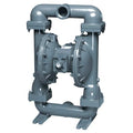 Double Diaphragm Pump, Aluminum, Air Operated, 150 GPM 275 Degrees F