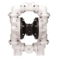Double Diaphragm Pump, Polypropylene, Air Operated, Santoprene