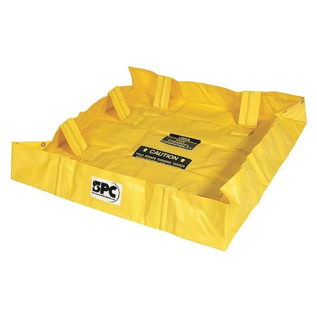 Lightweight Portable Spill Containment Berm, 4' x 6'