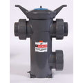 Simplex Strainer, 3/4" Pipe, Socket/Threaded, PVC, 150 psi