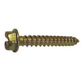 Con-Sert Screws Masonry Screw, 5/32" Dia., Hex, 3/4 in L, Carbon Steel Yellow Zinc, 100 PK