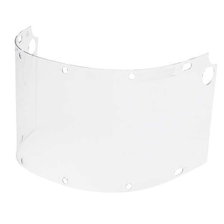 Faceshield Window, Clear Visor, Polycarbonate, Uncoated Lens, clear