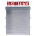 Lockout Station, Unfilled, Red/White