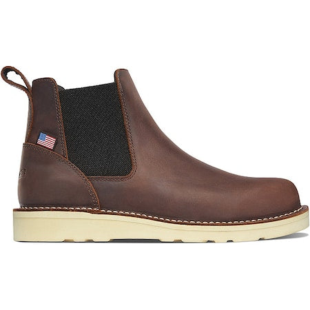 Men's Chelsea Boot, 9 1/2 D, Brown, 15484