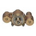 Emergency Mixing Valve, Brass, Yellow, For Use With, Single Eyewash